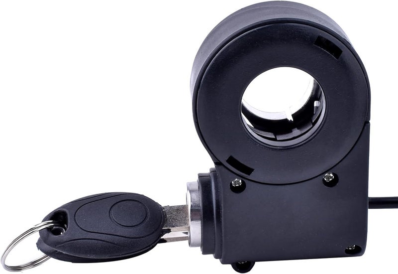 Chokayaky Universal Bike Key Ignition 12V-96V Ebike Ignition Switch with Key Superior Anti-Theft Electric Scooter Key Switch 2 Wires Electric Scooter Ignition Lock Key Switch Scooter Key Ignition Replacement - Image 2